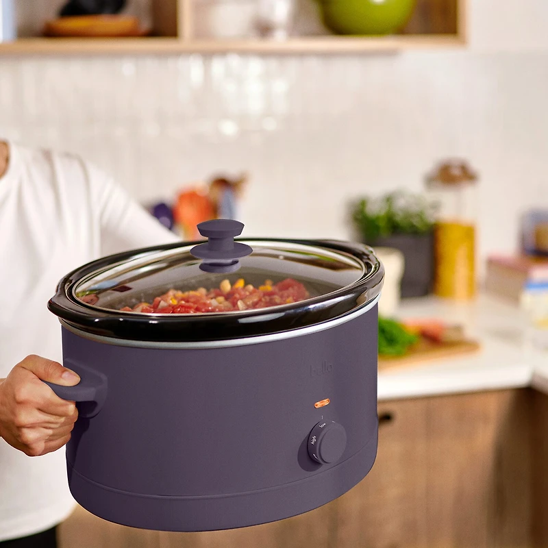 bella 6Qt Manual Slow Cooker, Fits-anywhere™ kitchenware