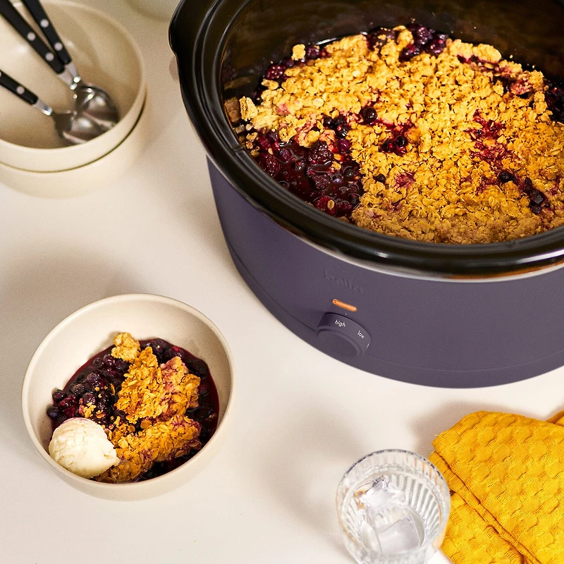 bella 6Qt Manual Slow Cooker, Fits-anywhere™ kitchenware
