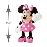 Disney Collection Pink Mickey and Friends Minnie Mouse Stuffed Animal