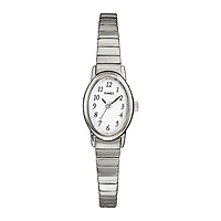 Timex® Cavatina Womens Stainless Steel Expansion Bracelet Watch T219029J