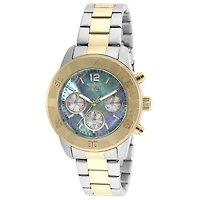 Invicta® Angel Womens Two-Tone Mother-Of-Pearl Bracelet Watch 21613