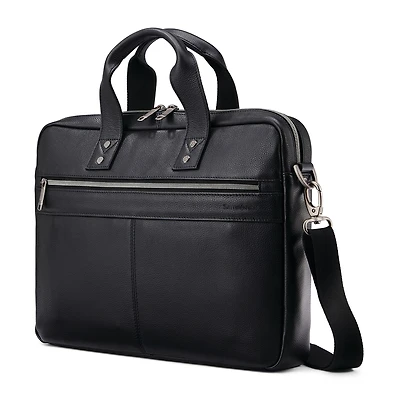 Samsonite Slim Classic Leather Business Briefcase