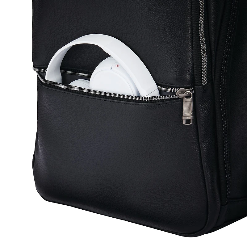 Samsonite Classic Business Leather Slim Backpack