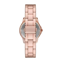 Geneva Ladies Womens Crystal Accent Rose Goldtone Bracelet Watch Fmdjm240