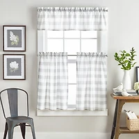 CHF Buffalo Check 3-pc. Rod Pocket Window Tier