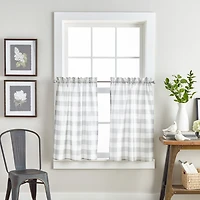 CHF Buffalo Check 3-pc. Rod Pocket Window Tier