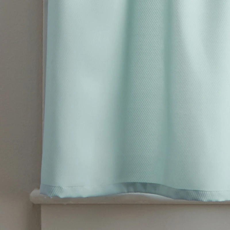 CHF Solid Twill 3-pc. Rod Pocket Window Tier