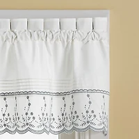 CHF Abby Rod Pocket Tailored Valance