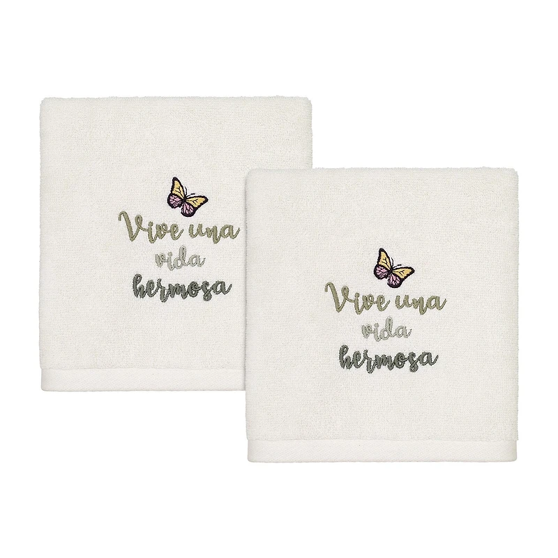 Avanti Latin Sentiments 2-pc. Hand Towel
