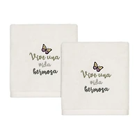 Avanti Latin Sentiments 2-pc. Hand Towel