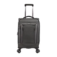 Brookstone Elswood 21 Inch Softside Lightweight Carry-On Spinner Luggage