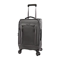 Brookstone Elswood 21 Inch Softside Lightweight Carry-On Spinner Luggage