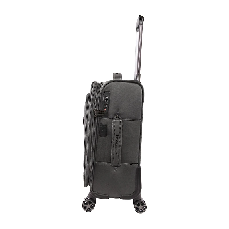 Brookstone Elswood 21 Inch Softside Lightweight Carry-On Spinner Luggage