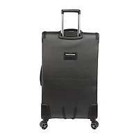 Brookstone Elswood 29 Inch Softside LIGHTWEIGHT Checked Spinner Luggage
