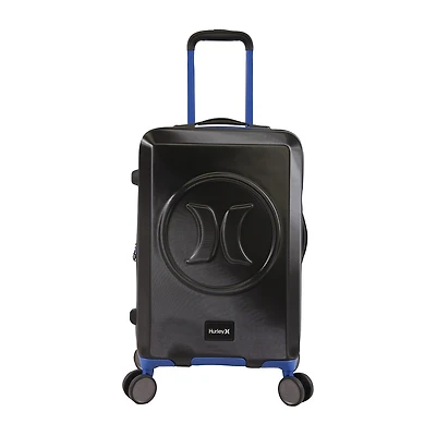 Hurley Wave 21 Inch Hardside Lightweight Carry-On Spinner Luggage