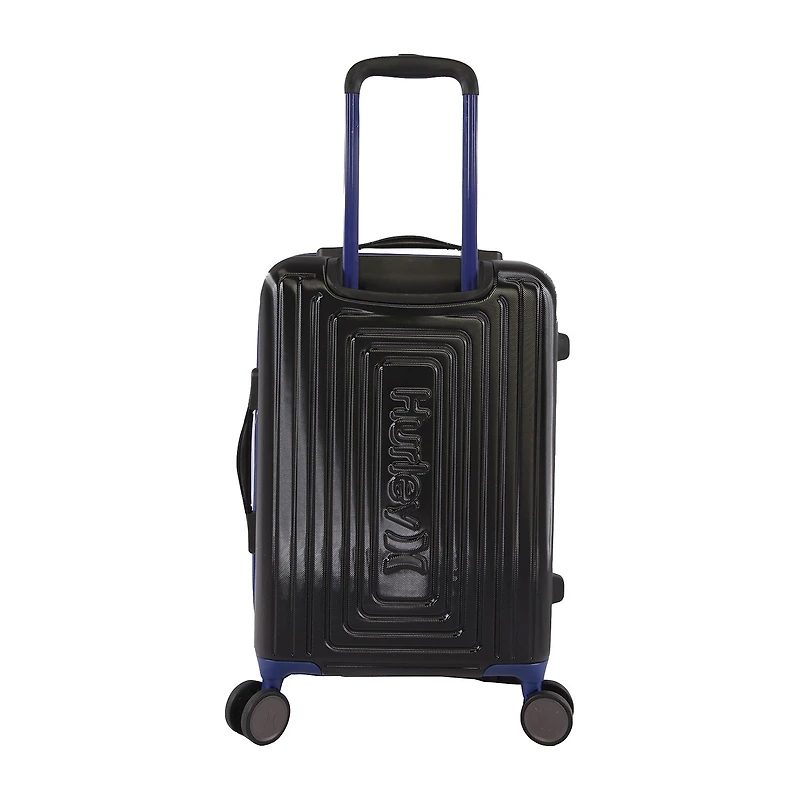 Hurley Suki 21 Inch Hardside Lightweight Carry-On Spinner Luggage