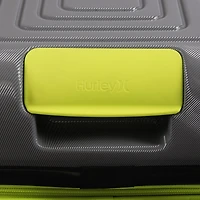Hurley Suki 29 Inch Hardside Lightweight Checked Spinner Luggage