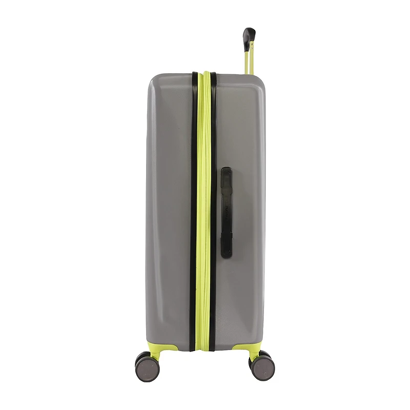 Hurley Suki 29 Inch Hardside Lightweight Checked Spinner Luggage