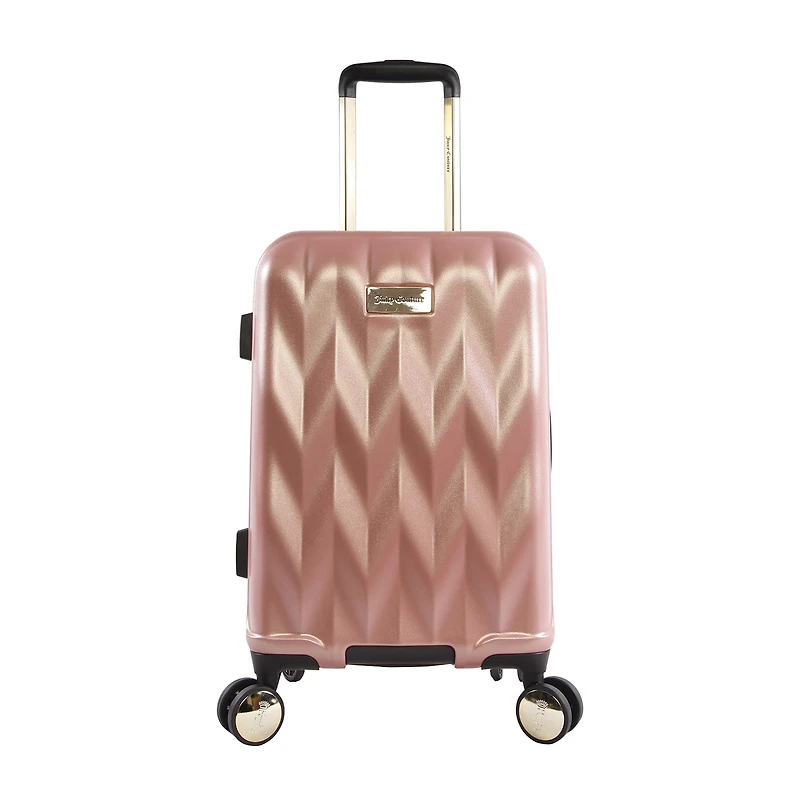 Juicy Couture Grace 21 Inch Hardside LIGHTWEIGHT Carry-On Spinner Luggage