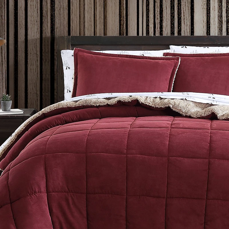 Eddie Bauer Sherwood Midweight Reversible Comforter Set