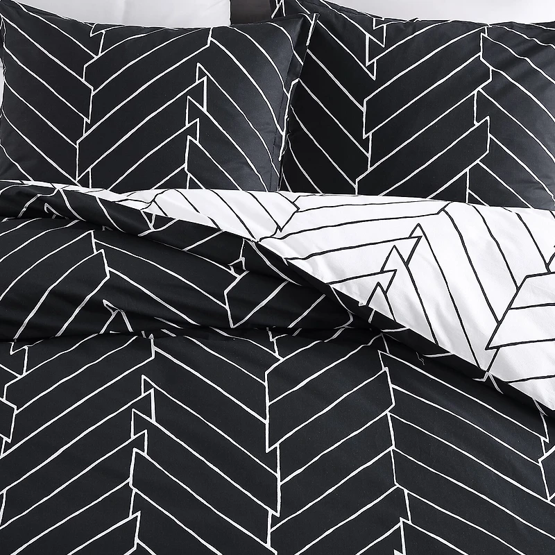 City Scene Ceres Reversible Duvet Cover Set