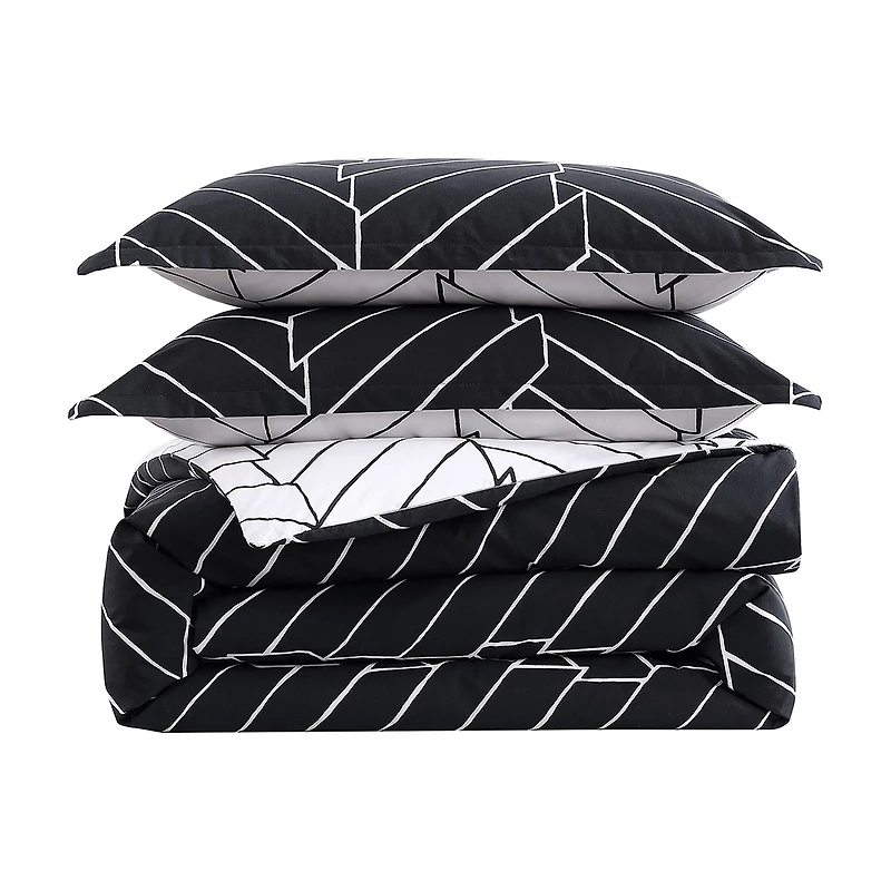 City Scene Ceres Reversible Duvet Cover Set