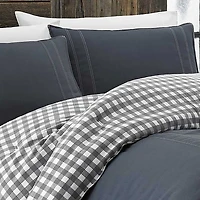 Eddie Bauer Kingston Midweight REVERSIBLE Comforter Set