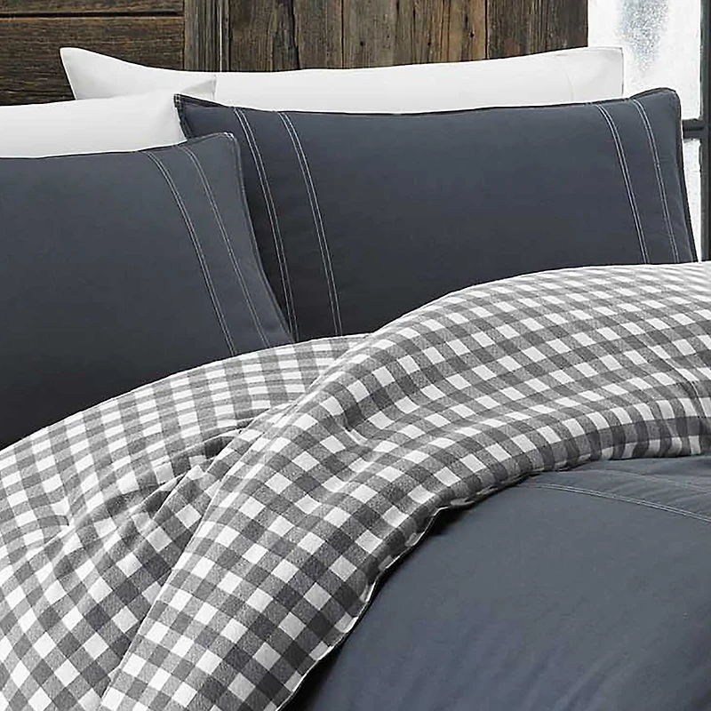 Eddie Bauer Kingston Midweight REVERSIBLE Comforter Set