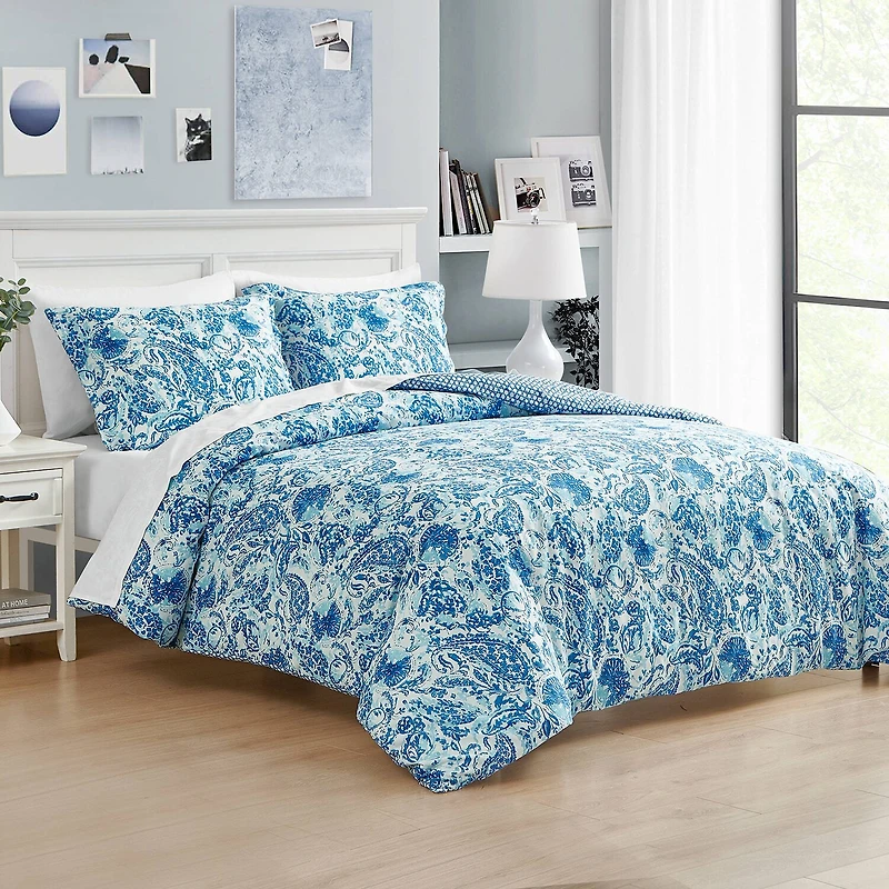 Poppy & Fritz Brooke Reversible Duvet Cover Set