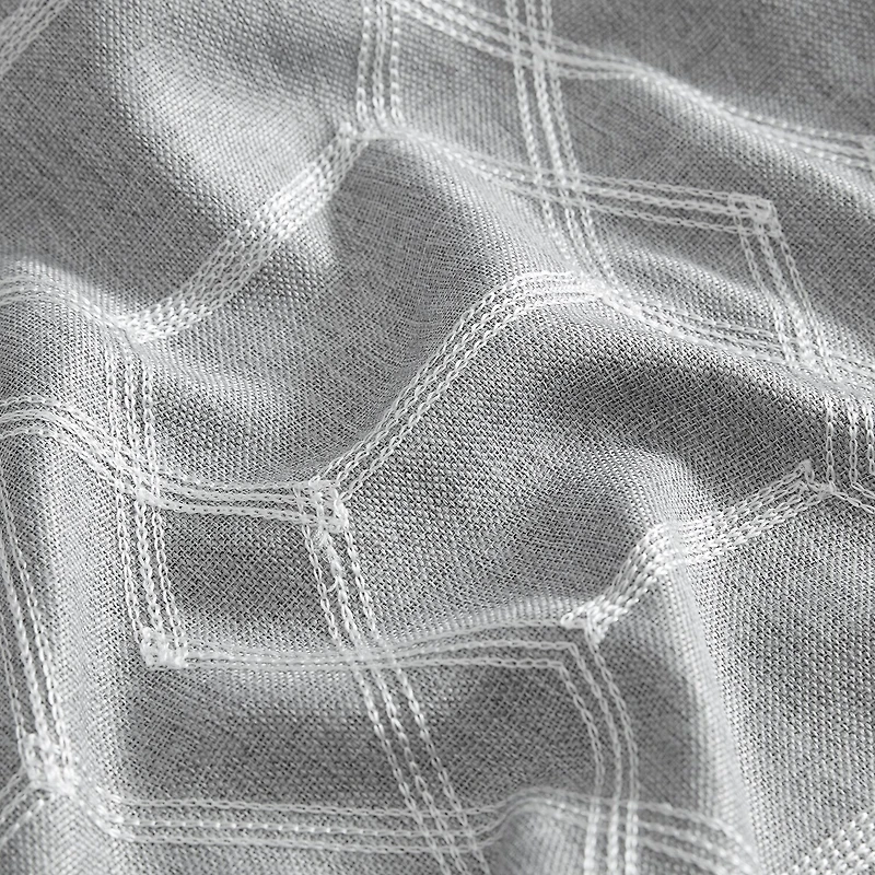 Threadmade Kendal Grommet Top Energy Saving Blackout Set of 2 Curtain Panel