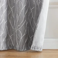 Elrene Home Fashions Sterling Grommet Top Energy Saving Blackout Set of 2 Curtain Panel