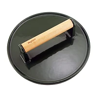BergHOFF Neo Cast Iron Fry Pan & Steak Press