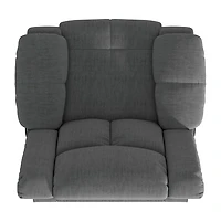 ProLounger Traditional Swivel Glider Recliner Plush Velvet