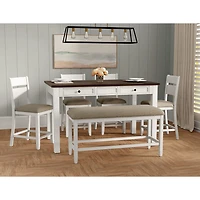 Touli 6-pc. Rectangular Dining Set