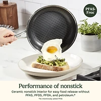 Cuisinart FusionElite Tri-Ply Stainless Steel 10" Skillet