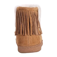 Muk Luks Veroni Womens Bootie Slippers