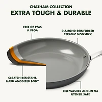 GreenPan Chatham Hard Anodized Ceramic Non-Stick 3-qt. Sauce Pan