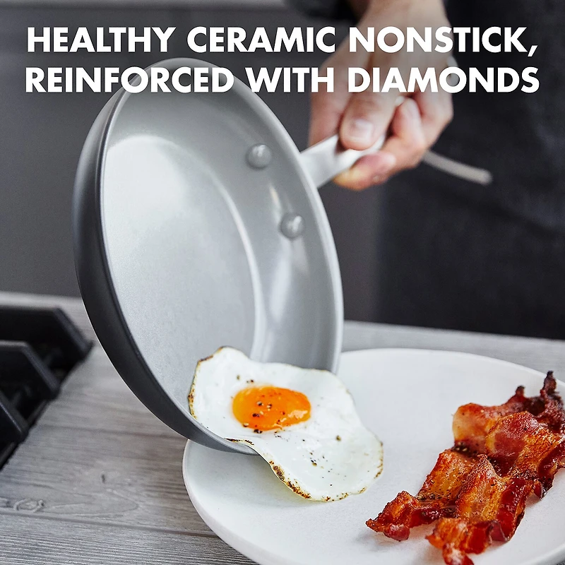 GreenPan Chatham Ceramic Non-Stick 8" Open Frypan