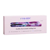 Eva Nyc Floral Frenzy Hair Styling Iron 1" Ceramic Flat Iron