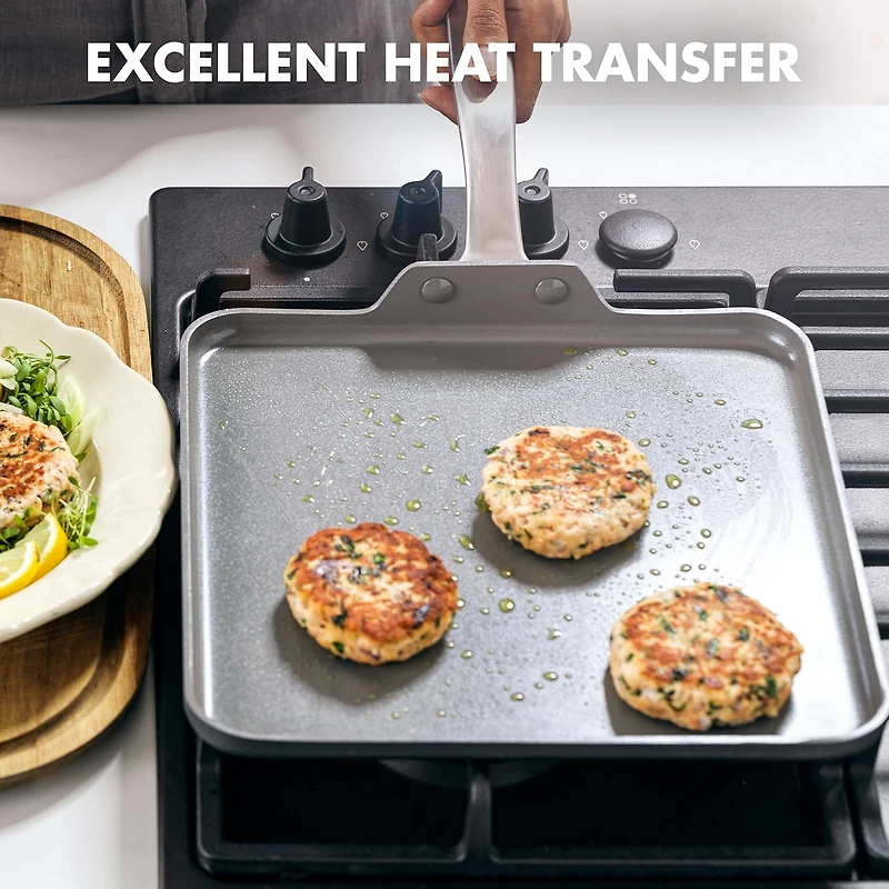 GreenPan Chatham Hard Anodized Ceramic Non-Stick 11" Griddle