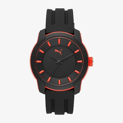 PUMA Mens Black Strap Watch P6007