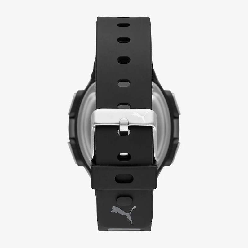 PUMA Mens Digital Black Strap Watch P6032