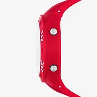PUMA Mens Digital Red Strap Watch P6037