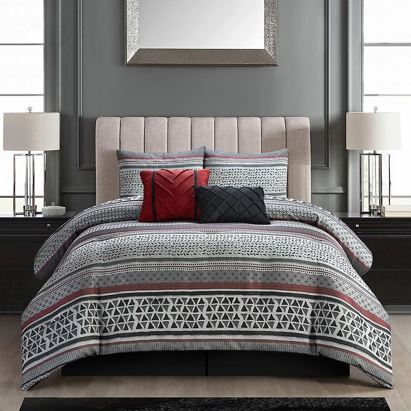 Stratford Park Abel 6-pc. Midweight Comforter Set