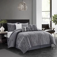 Stratford Park Carine 7pc Midweight Comforter Set