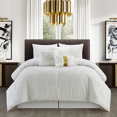 Stratford Park Lindsey 7pc Midweight Comforter Set