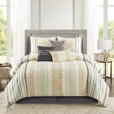 Stratford Park Savina 7pc Midweight Comforter Set