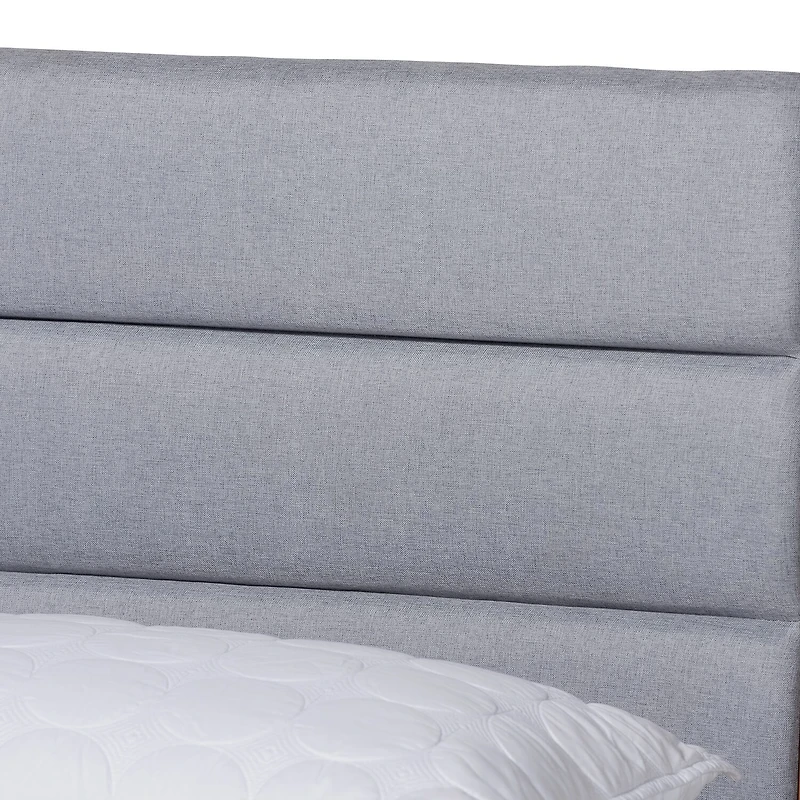 Jarlan Upholstered Rectangle Bed
