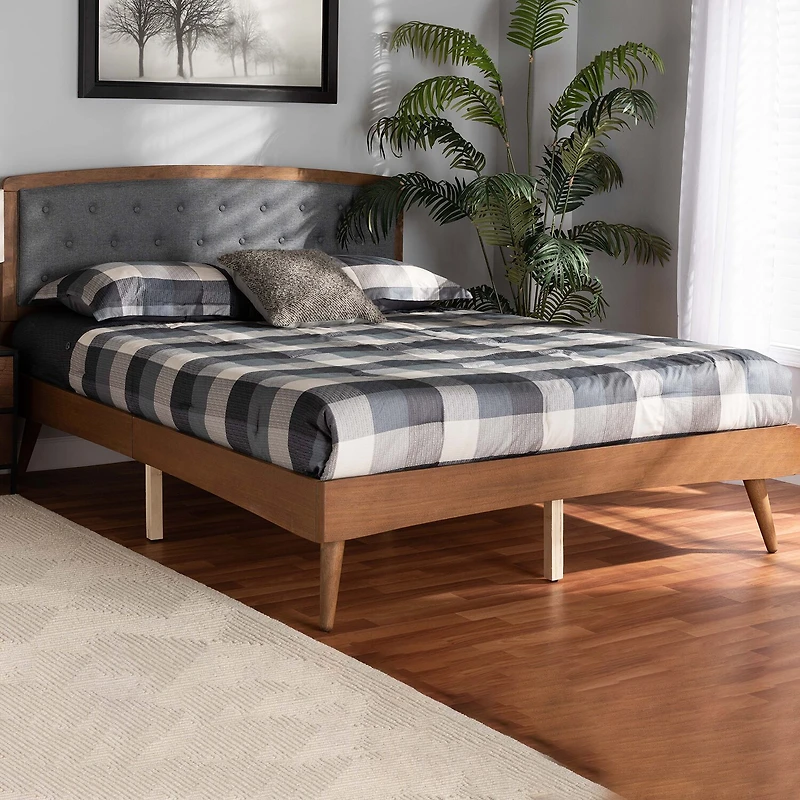 Ratana Upholstered Rectangle Bed