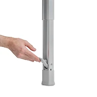 Sharper Image SpaStudio Hook Modular Shower Caddy Adjustable 4 Tier Design with Customizable Fit and Storage